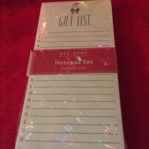 Rae Dunn notepad set